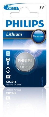 PILA PHILIPS LITHIUM CR2016 3V 1 BLISTER