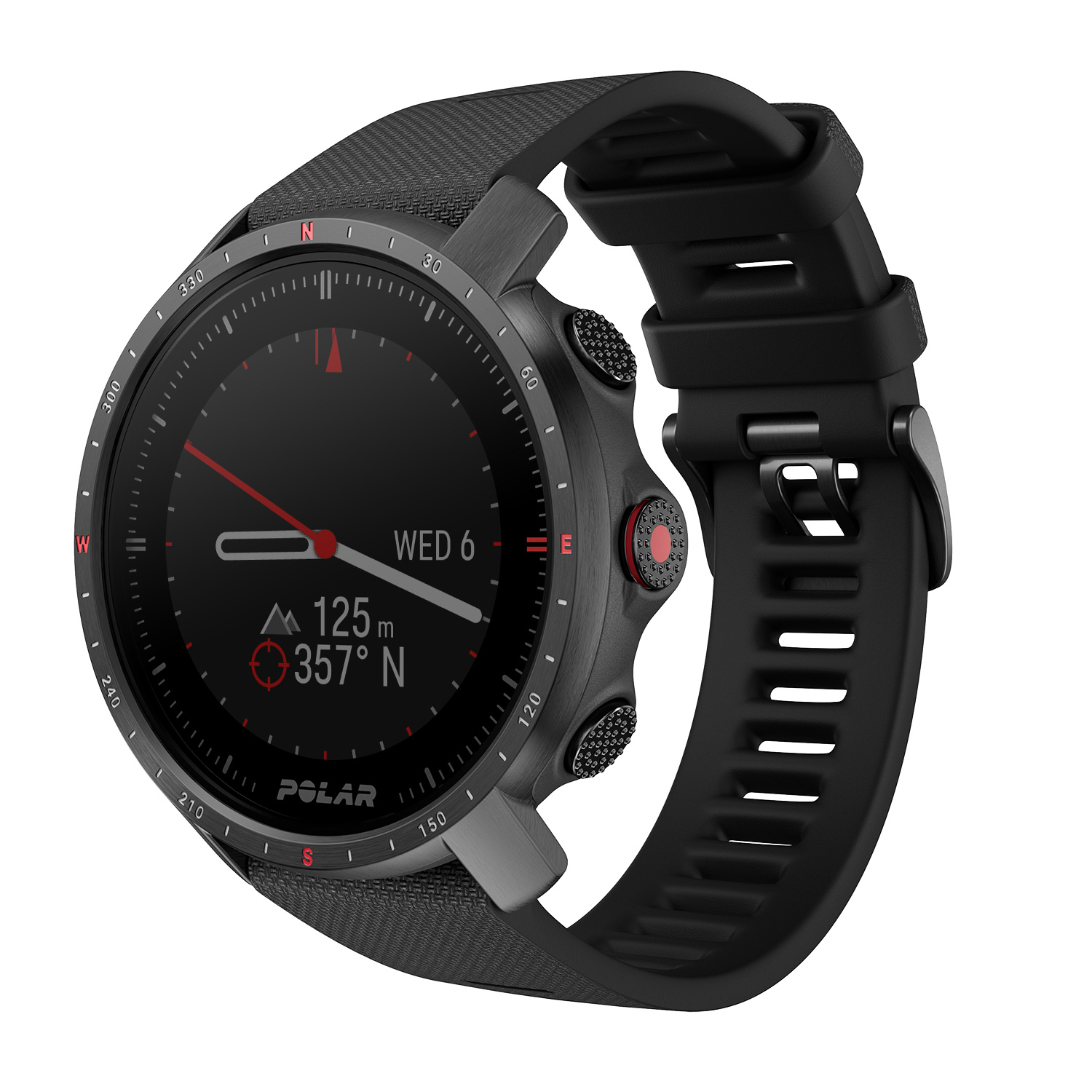 Polar - relojes deportivos GPS 20 Reloj Smartwatch Polar GRIT X PRO ZAFIRO BLK M/L