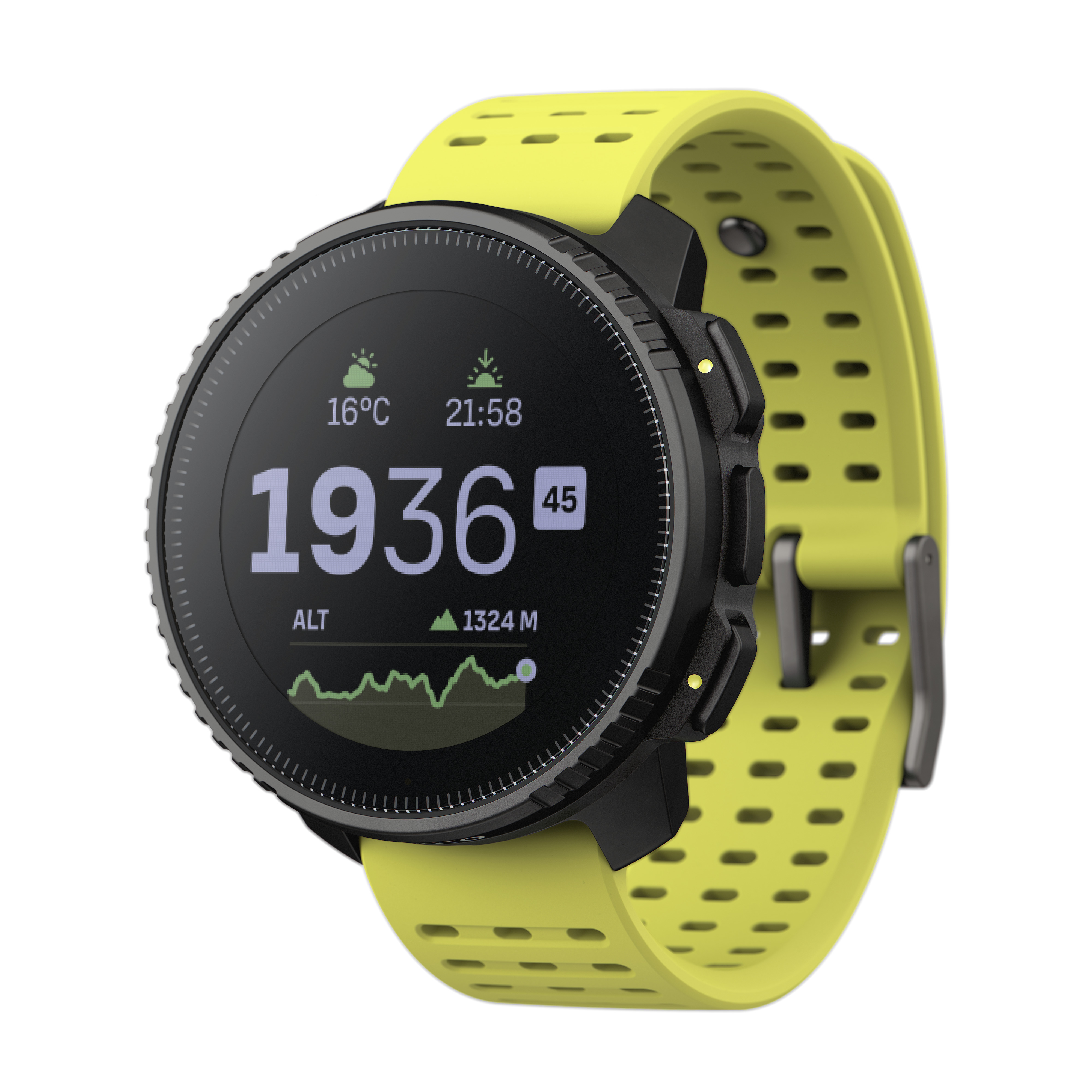 Suunto - relojes GPS deportivos 20 Reloj Smartwatch Suunto VERTICAL ALL negro LIME 46MM